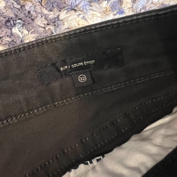 Dockers Jean Cut Pants, Slim Fit, Black 32x30 - Picture 5 of 6